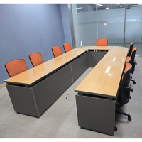 9인용 연결 회의테이블 (U자형)